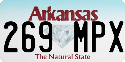 AR license plate 269MPX
