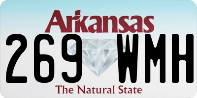 AR license plate 269WMH