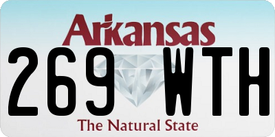 AR license plate 269WTH