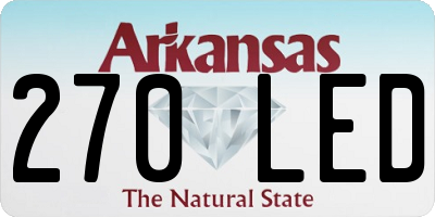 AR license plate 270LED