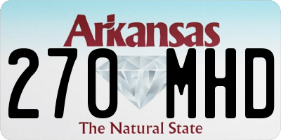 AR license plate 270MHD