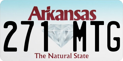 AR license plate 271MTG