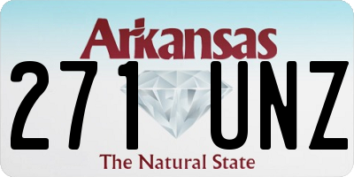 AR license plate 271UNZ