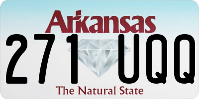 AR license plate 271UQQ