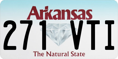 AR license plate 271VTI