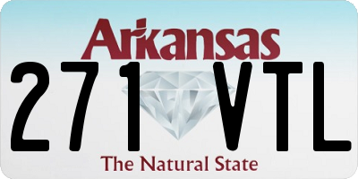 AR license plate 271VTL