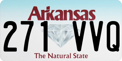 AR license plate 271VVQ