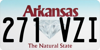 AR license plate 271VZI