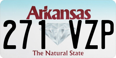 AR license plate 271VZP