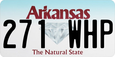 AR license plate 271WHP