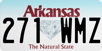 AR license plate 271WMZ
