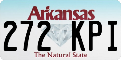 AR license plate 272KPI