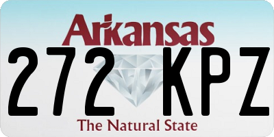 AR license plate 272KPZ