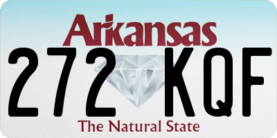 AR license plate 272KQF