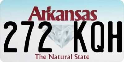 AR license plate 272KQH