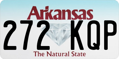 AR license plate 272KQP