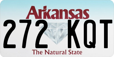 AR license plate 272KQT