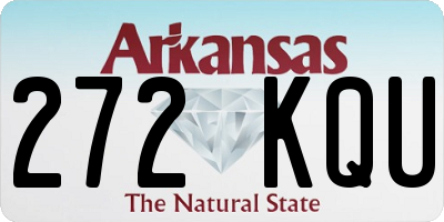AR license plate 272KQU