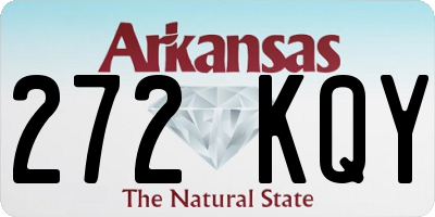 AR license plate 272KQY