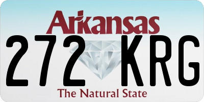 AR license plate 272KRG
