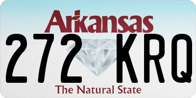 AR license plate 272KRQ