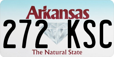 AR license plate 272KSC