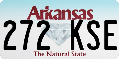 AR license plate 272KSE