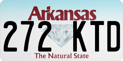 AR license plate 272KTD