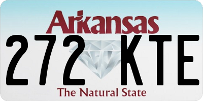 AR license plate 272KTE