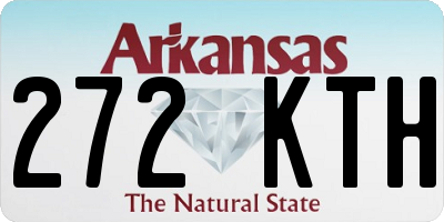 AR license plate 272KTH