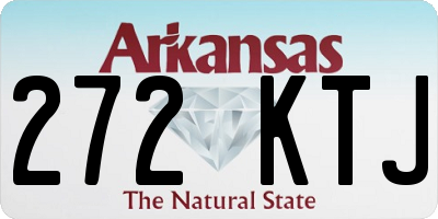 AR license plate 272KTJ