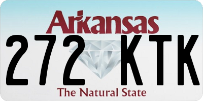 AR license plate 272KTK