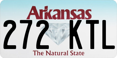 AR license plate 272KTL