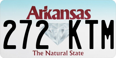 AR license plate 272KTM