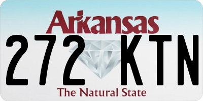 AR license plate 272KTN