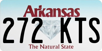 AR license plate 272KTS