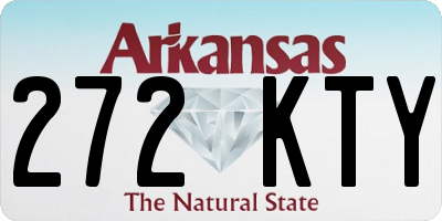 AR license plate 272KTY