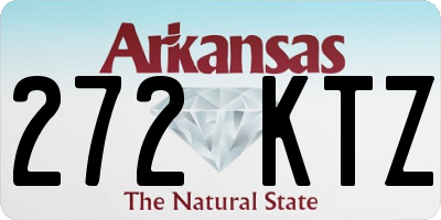 AR license plate 272KTZ