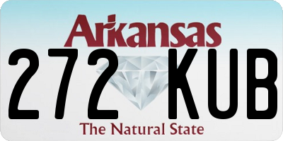 AR license plate 272KUB