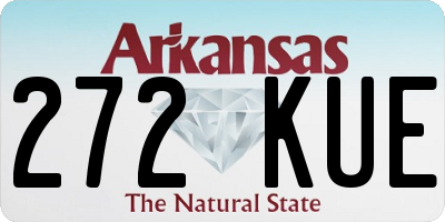 AR license plate 272KUE