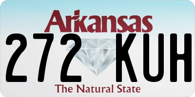 AR license plate 272KUH