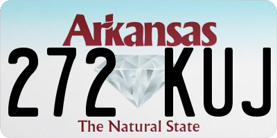 AR license plate 272KUJ