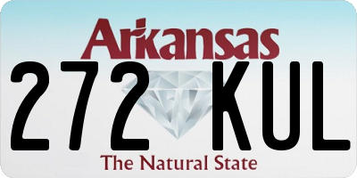 AR license plate 272KUL
