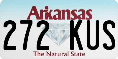 AR license plate 272KUS