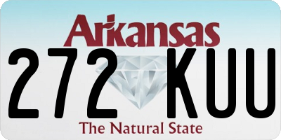 AR license plate 272KUU