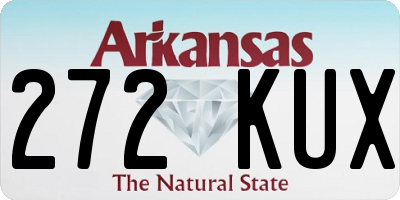 AR license plate 272KUX