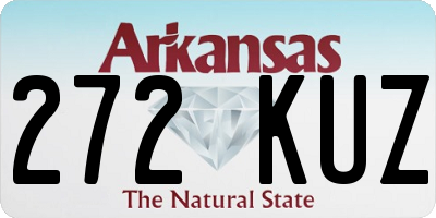 AR license plate 272KUZ