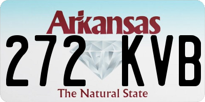 AR license plate 272KVB