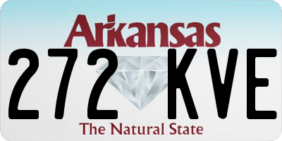 AR license plate 272KVE