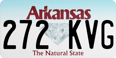 AR license plate 272KVG